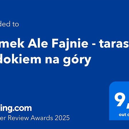 Domek Ale Fajnie - Taras Z Widokiem Na Gory Karpacz Dış mekan fotoğraf